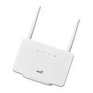 4G LTE CPE Router Modem 300Mbps 4G Router Wireless Modem External Antenna with Sim Card Slot US Plug for Home Travel Work