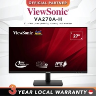 Viewsonic VA270A-H | 27" FHD | 1ms (MPRT) | 120Hz |  IPS Monitor