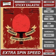 Barna Original Extra Spin Speed Sticky Elastic Table Tennis Rubber Getah Ping Pong