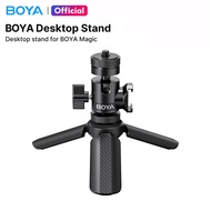 BOYA Magic Desktop Stand Foldable Tripod Stand Desktop Microphone Stable Non-Slip for Recording Live