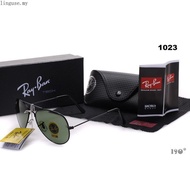 3AyH Best Selling Popular Classic 100% 2019 New Ray_ Ban Unisex Aviator Sunglasses Black Green aq11-
