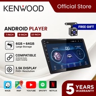 KENWOOD Style Car Stereo Android Player 7"9"10"Inches Quad Core Multimedia MP5 Player