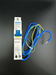 KAWAMURA KWB3LE-32 C16 30S และ KWB3LE-32 C20 30S ขนาด 16Aและ20A1pole 6kA 30mA RCBO กันดูด