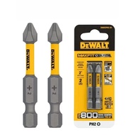 PH2 Screwdriver Bits 50mm 2-Pack Impact S2 Steel Impact Ready DEWALT DWAF2PH2-2H