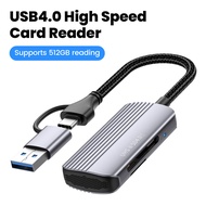 Dual Head 2-in-1 4.0 Dual Card Reader USB 4.0 High-speed Card Reader SD Card TF3.0 Hub Expansion Doc
