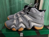 全新 Adidas Crazy 8 Kobe Retro Basketball 復刻 籃球鞋 灰白限量版 US 10