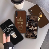 Casing Samsung Note 8 Note 9 Note 10 Plus Note 20 Ultra Coffee