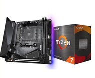 INLAND Micro Center AMD Ryzen 7 5700X 8-Core 16-Thread Unlocked Desktop Processor Bundle with GIGABY