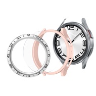 Metal Bezel for Samsung Galaxy Watch 6 Classic Case 47mm Galaxy Watch 6 Classic 43mm Protector Case 