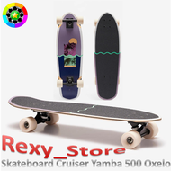 Skateboard Anak Dewasa Oxelo Fullset Cruiser Yamba 500 Papan Seluncur Perjalanan Kota Original - Flo