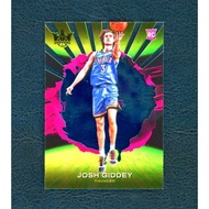 ((RC) Thunder Core Josh Giddey Oil Painting Court Kings Acetate Rookie Version Newcomer RC Card Play