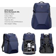 K&F Concept Camera Backpack 20L กระเป๋าเป้สะพายหลัง ใส่โน้ตบุ๊คขนาด 15.6 น้ำหนักเบาระบายอากาศ (KF13.