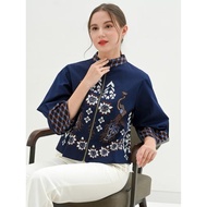 Bomber Jacket - Women's Batik Jacket - 135JM Jacket Woman Outerwear Jacket