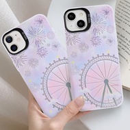 Casing Sweet Niche Ferris Wheeliphone Suitable for iPhone 11 12 13 7P/8P XR-DE