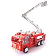 Ciustoys MB124 Children's Toy Fire Truck Pullback Fire Squad Truck Fire Truck Toy