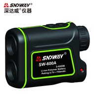 Sndway SW-600A กล้องโทรทรรศน์ตาข้างเดียวเรนจ์ไฟ 3-600 เมตรกอล์ฟ buliding เรนจ์ไฟ