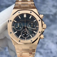 Aibi Royal Oak 26240OR Black Disc 50th Anniversary 18K Rose Gold Automatic Mechanical Men's Watch Audemars Piguet