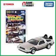 Toy TOMICA PREMIUM UNLIMITED Car Model NO.07 BACK TO THE FUTURE DELOREAN TIME MACHINE - Genuine TAKARA TOMY