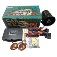 16 Pin Car Security Alarm System 16P With Siren Wood Walnut Remote Button - Modify Mercedes Benz W12