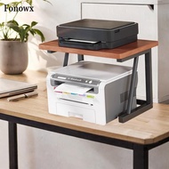 [Fonowx] Desktop Printer Shelf Printer Riser Under Desk Stable Heavy Duty Large Printer Stands for P