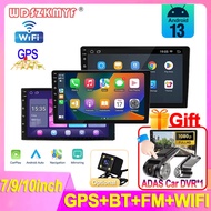 7 9 10 Inch Universal Wireless Carplay Android Auto 13 car Android navigation Radio Multimedia GPS V