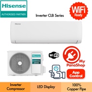 Hisense AirCond R32 Inverter Air Conditioner CLB Series ( 1.0 - 2.5 HP ) AS09E3CLB / AS12E3CLB / AS1