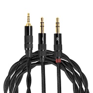 3APLUS HD2 Headphone Replacement Cable 2.5mm Balanced Plug Headphone Recabling 8-core Silver-plated