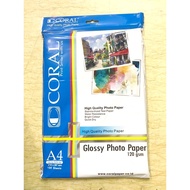 Coral Glossy A4 120gsm Photo Paper