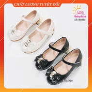 [TYPE 1 - SOFT, COMFORTABLE LEATHER] GBG58 Baby Girl Doll Shoes size 24-36 large form down 1 size