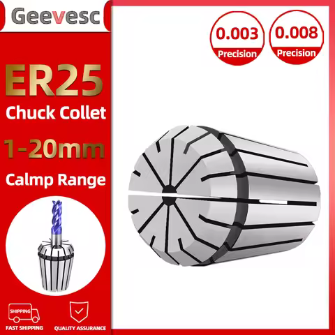 ER25 Spring Collet 1mm-16mm UP AA ER Collet Chuck Tool Holder ER25 Nut Collets High Precision ER25 C