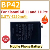 New Replacement Mobile Phone Battery 3.87V 4250mAh BP42 for Xiaomi Mi 11 and 11Lite
