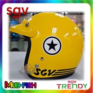 TOPI SGV 99 TRENDY HELMET (YELLOW)