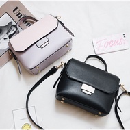 Women's Fashion Double Color Design Casual Across Body Shoulder Bag