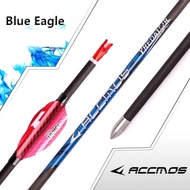 BB ID 4.2mm Pure Carbon Arrow with Spin Wing Spine 300 1000 Archer