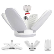 28 Watt E27 9.3x6.7x6.5 Cm Folding Fan Blade Led Bulb