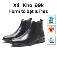 Men's Chelsea Boots Classic boots with stitched sole (wide format placed 1 size back) chelsea boots 