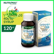 Nutrimax Vitamin Vit D3 Anak Ibu Hamil 400 IU Sirup Kesehatan Tulang