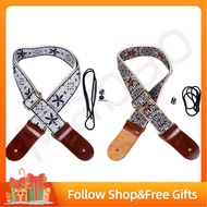 Mabao Ukulele Strap  Guitar Delicate Embroidered for Travel