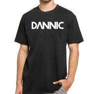 Baju-T Rave Dannic T-Shirt DJ EDM Clubbing Muzik Disk Jockey DJ Streetwear