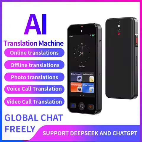 Language Translator Offline Voice Photo Translation WiFi Portable Translator 142 Languages Translato