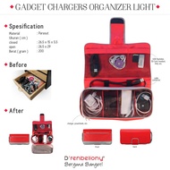Gadgets Charger Organizer Light D'renbellony | Charger Wallet | Charger Bag