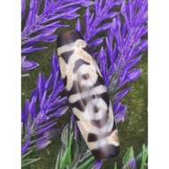 39.4mm X 11.8mm 八眼水纹天珠 8 Eyed Water Wave Dzi 8 Eyed Fortune Wave Dzi CW3056