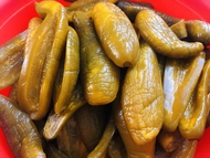 Mắm dưa gang miền Tây nhà làm chuyên sỉ 1kg Tiệm Cô Bờm - 100% làm từ dưa gang non giòn rất vừa ăn(1