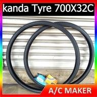 Kenda Tyre Tube Bicycle Sport 700X32C Fixie Road Bike Tayar Tuib Basikal Lumba 700C Besar 29X1.25 mt
