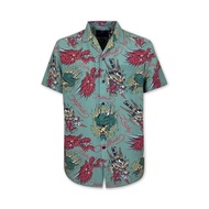 Hybrid Shirt Men ไฮบริดเสื้อเชิ๊ตชายแขนสั้น สีเขียว(Green)