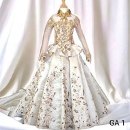 Gaun Pengantin Pernikahan Elegan Preloved Sale