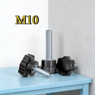 Galvanized Torx Handle Screw Head 38mm Wide Seven-Star Plastic Hand Torx Head Screw M10 [WDY-G]