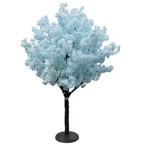 1.2M/4FT Artificial Cherry Blossom Tree Silk Fake Wishing Tree Wedding Table Centerpiece Ornament Tr