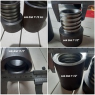 1.1 thread socket 2 inch with axle material mm64