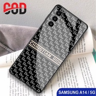 HP [A08] Case Samsung A14 5Ghp Samsung A14 5G Glitter Glass Softcase Samsung A14 5G Phone Case/ Sams